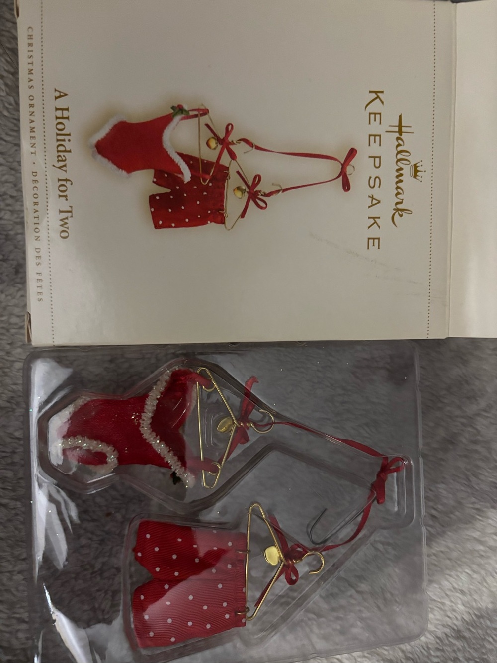 Hallmark Keepsake Ornament “Holiday for Two” 2006